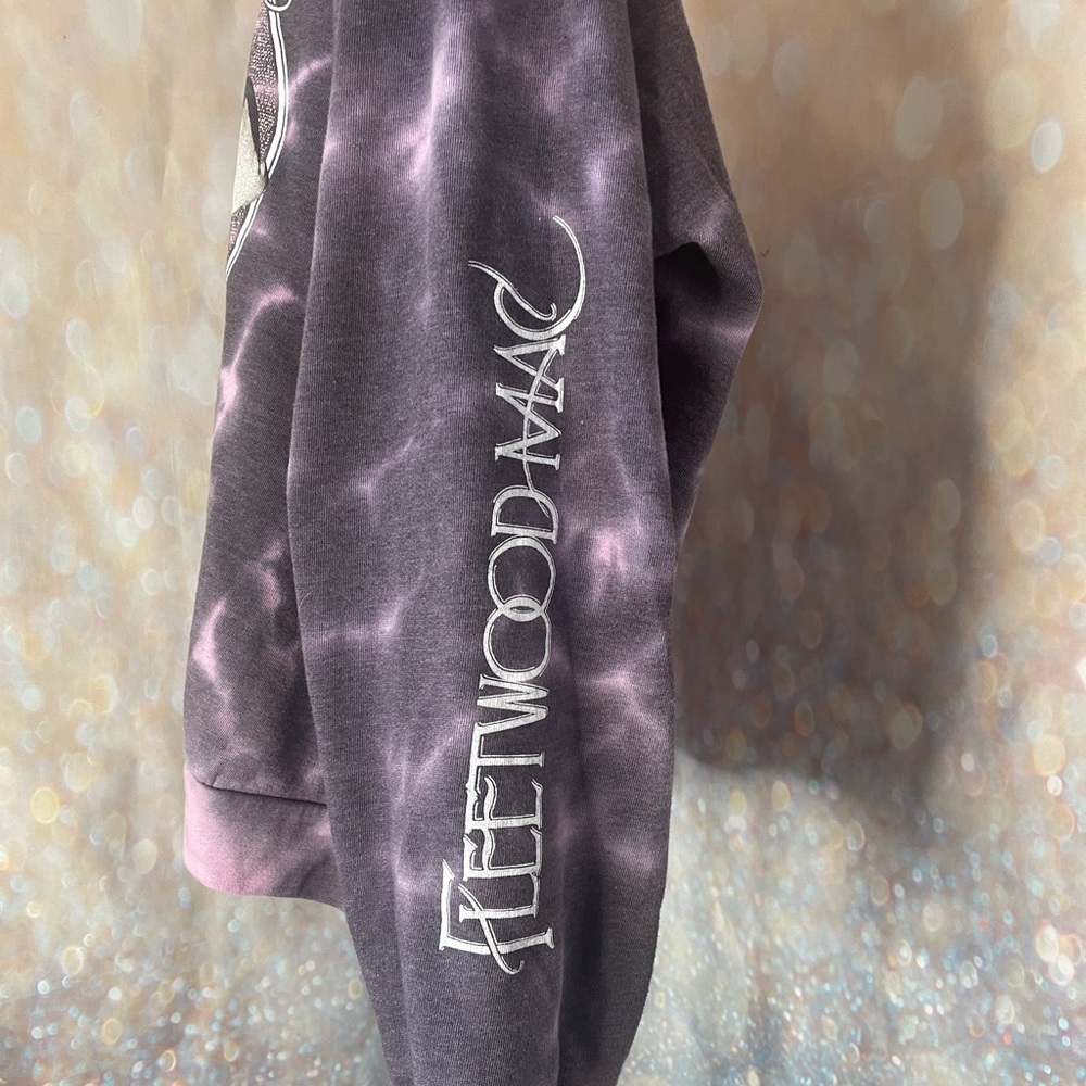 Fleetwood Mac Tie-Dye Sweater - Purpley Pink and Black Size 2XL XXL EUC - Picture 3 of 5